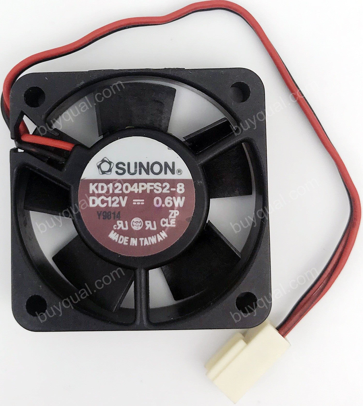 SUNON KD1204PFS2-8 12V 0.6W 2wires Cooling Fan