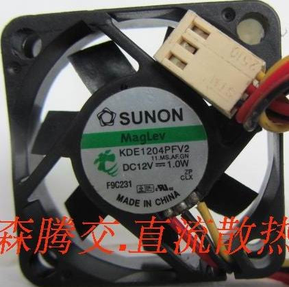 SUNON KD1204PFV2 12V 0.08A 1W 3wires Cooling Fan