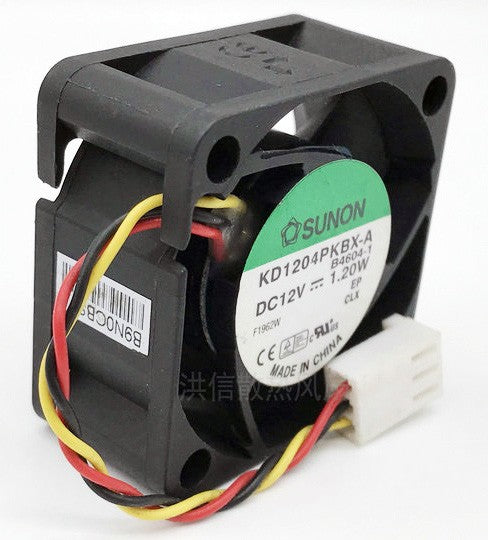 SUNON KD1204PKBX-A 12V 1.20W 3wires cooling fan