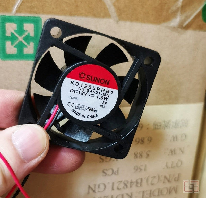 SUNON KD1205PHB1 12V 1.6W 2wires 3wires Cooling Fan