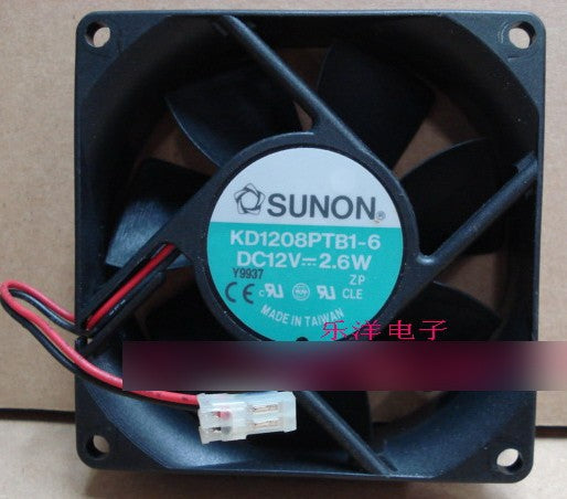 SUNON KD1208PTB1-6 12V 2.6W 2wires Cooling Fan