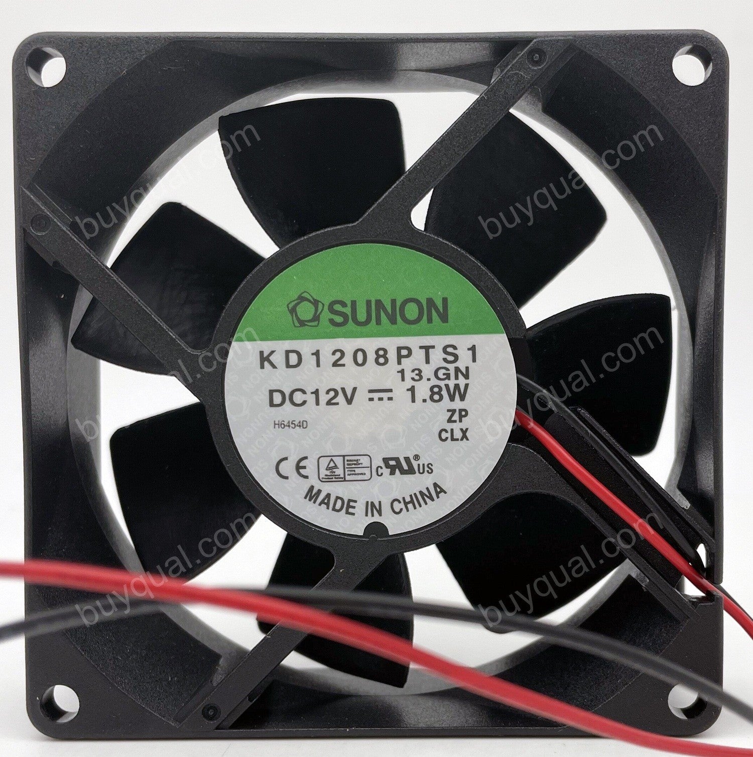 SUNON KD1208PTS1 12V 1.8W  2wires Cooling Fan