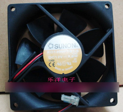 SUNON KD1209PTB1-6 12V 2.8W 2wires cooling fan