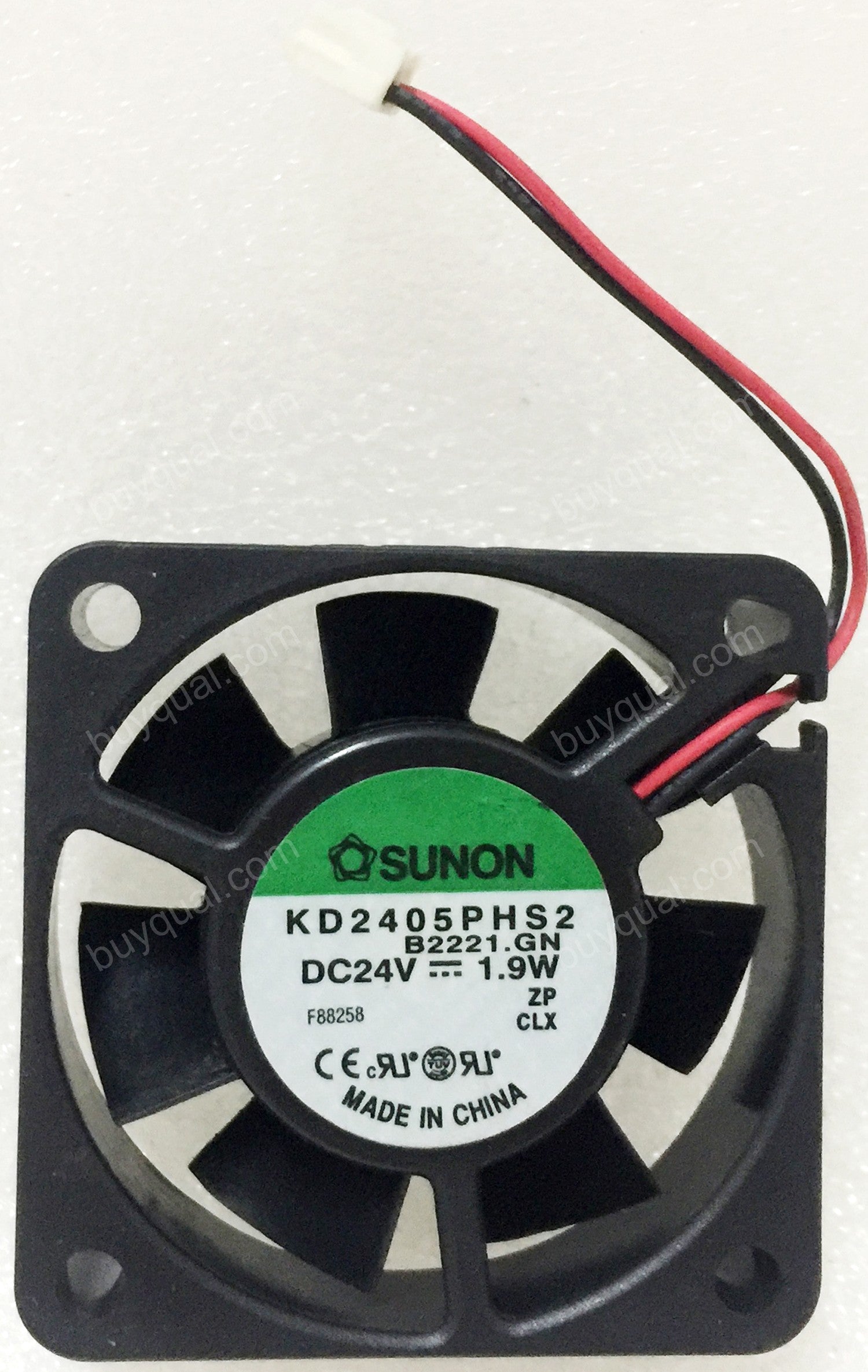 SUNON KD2405PHS2 24V 1.9W 2wires Cooling Fan
