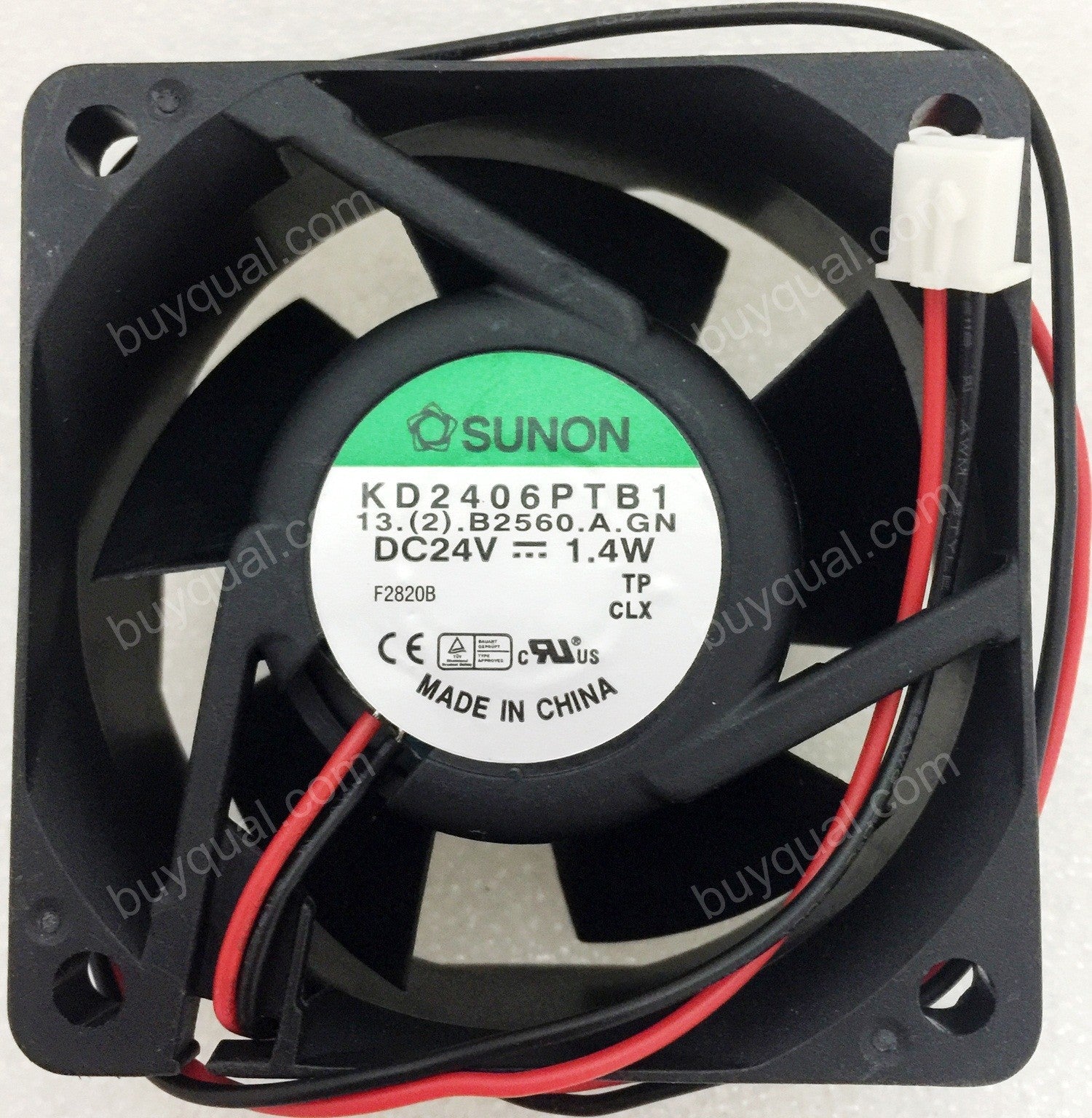 SUNON KD2406PTB1 24V 1.4W 2wires Cooling Fan