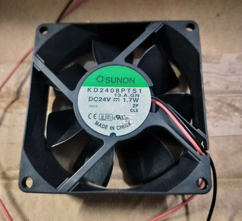 SUNON KD2408PTS1 24V 1.7W 2wires Cooling Fan