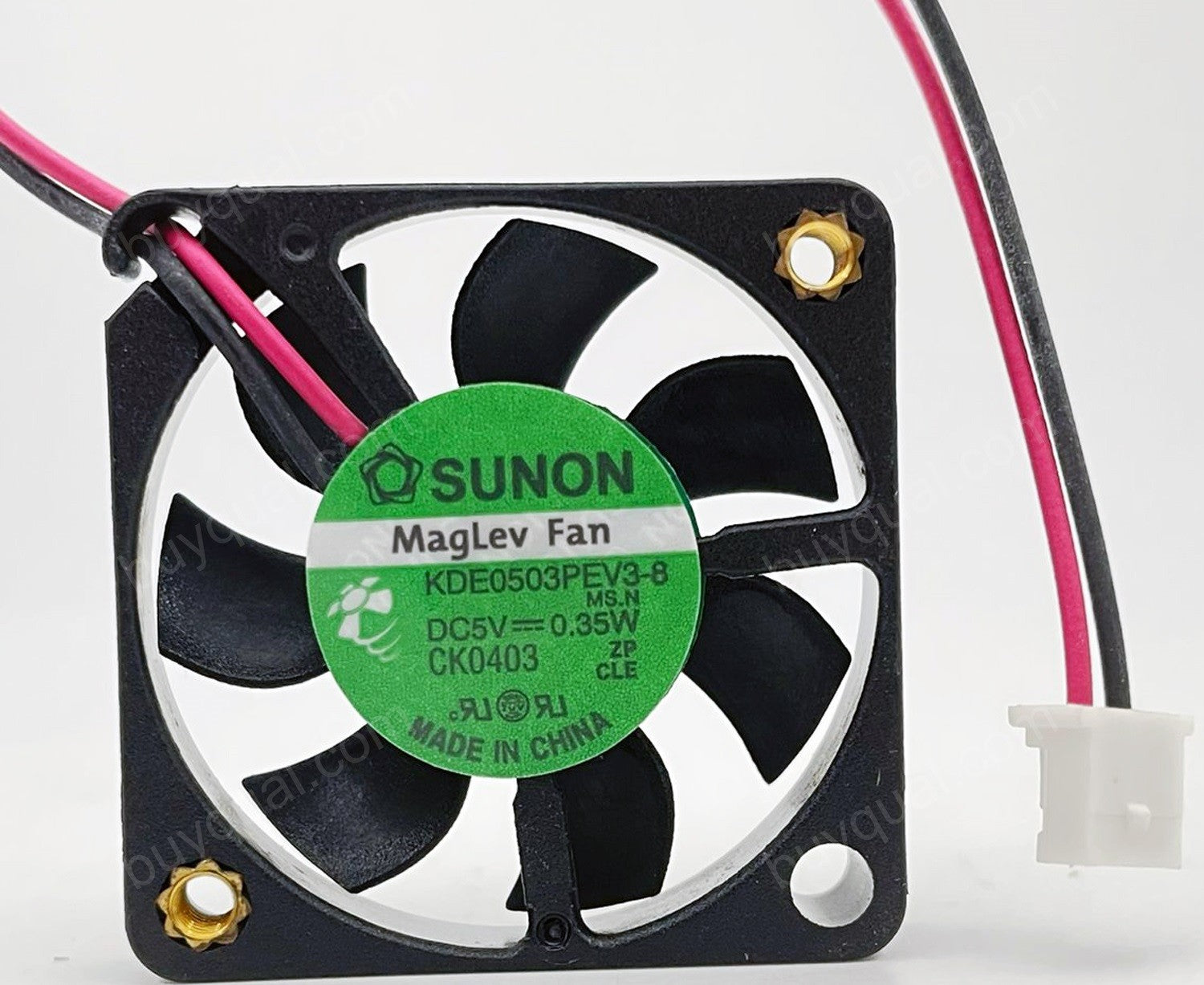 SUNON KDE0503PEV3-8 5V 0.35W 2wires Cooling Fan - Original new
