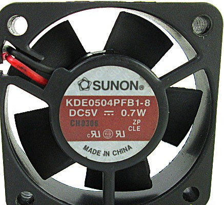 Sunon KDE0504PFB1-8 5V 0.7W 2wires Cooling Fan