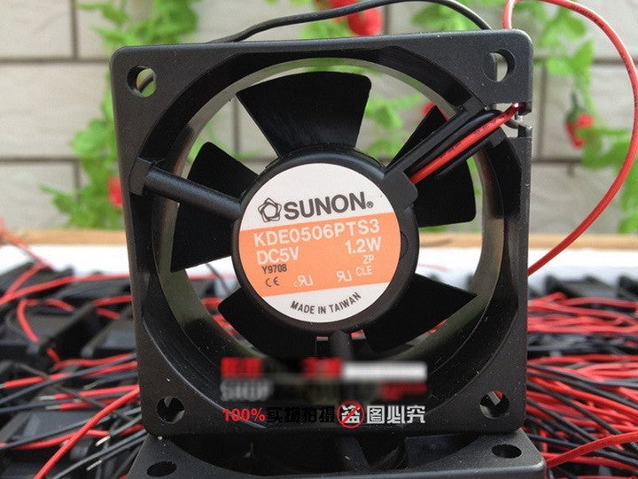 Sunon KDE0506PTS3 5V 0.24A 1.2W 2wires Cooling Fan