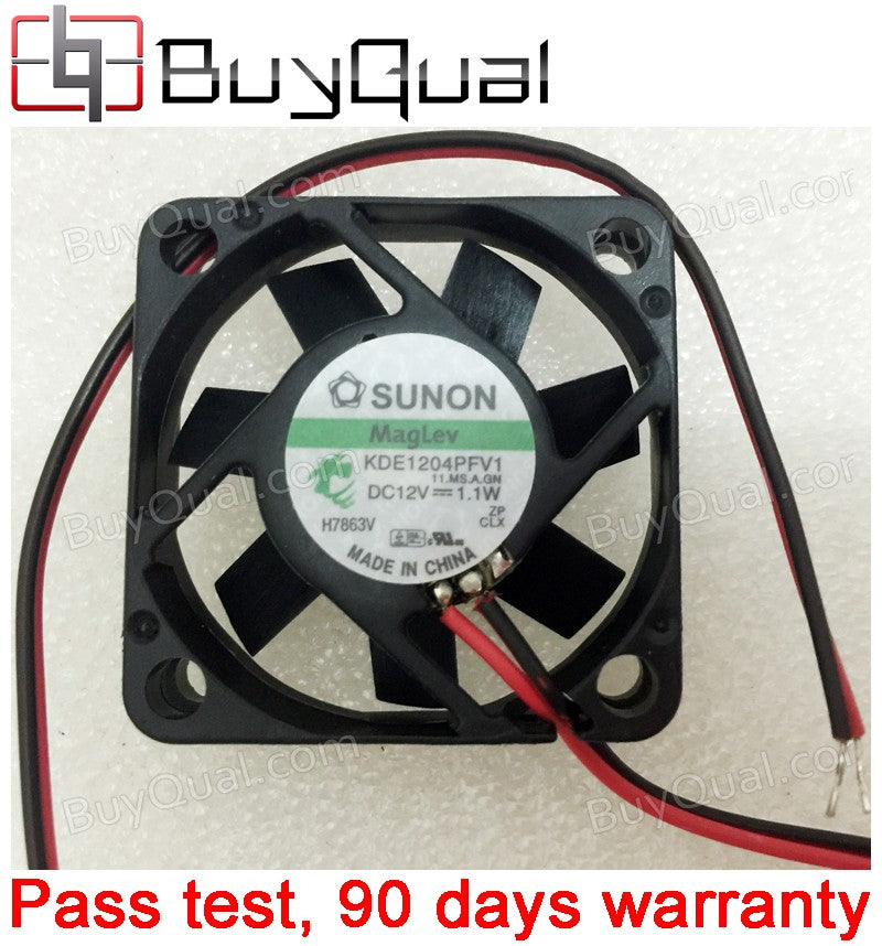 SUNON KDE1204PFV1 12V 1.1W 2wires 3wires cooling Fan