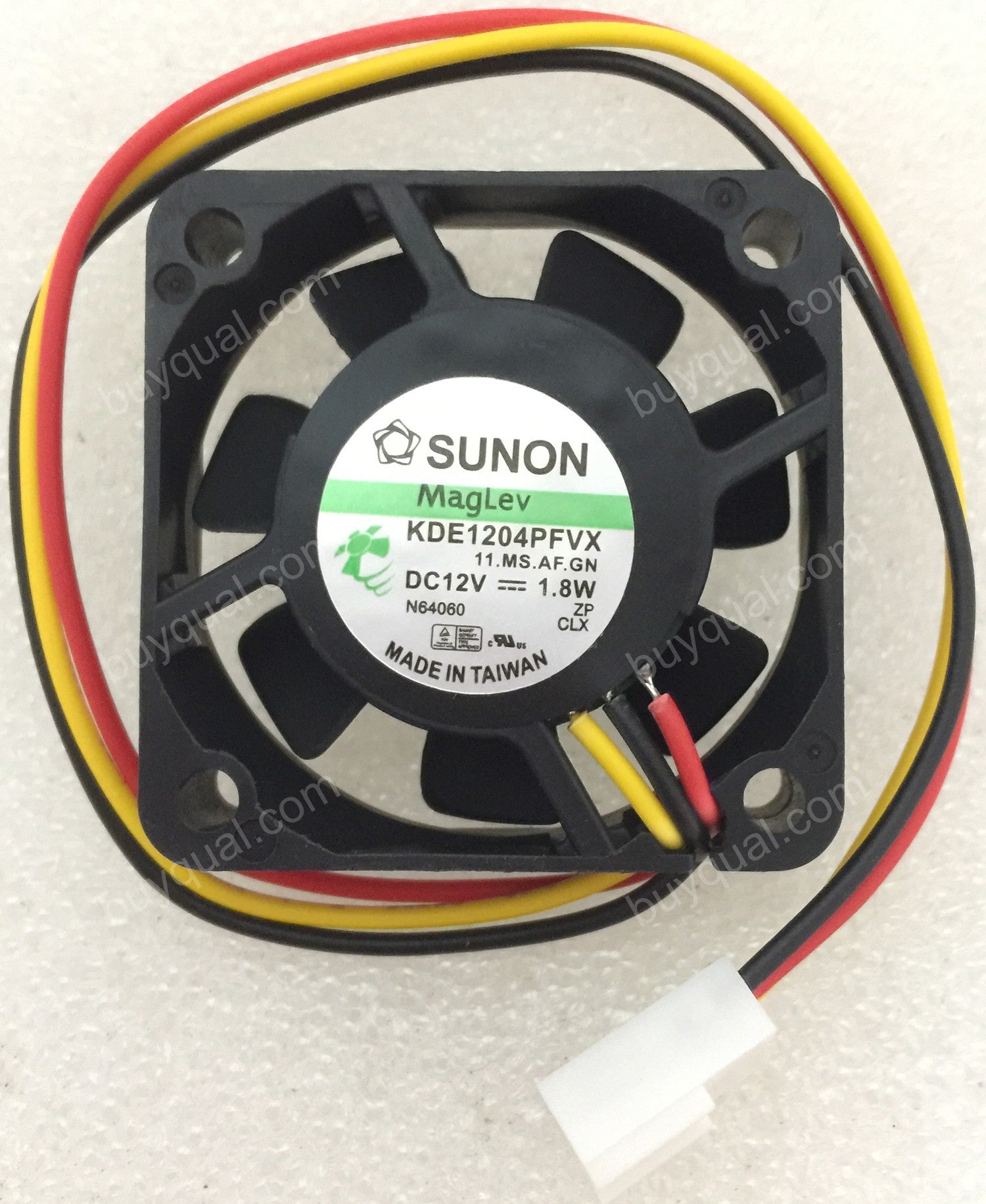SUNON KDE1204PFVX 11.MS.AF.GN 12V 1.8W 3wires Cooling Fan - NEW