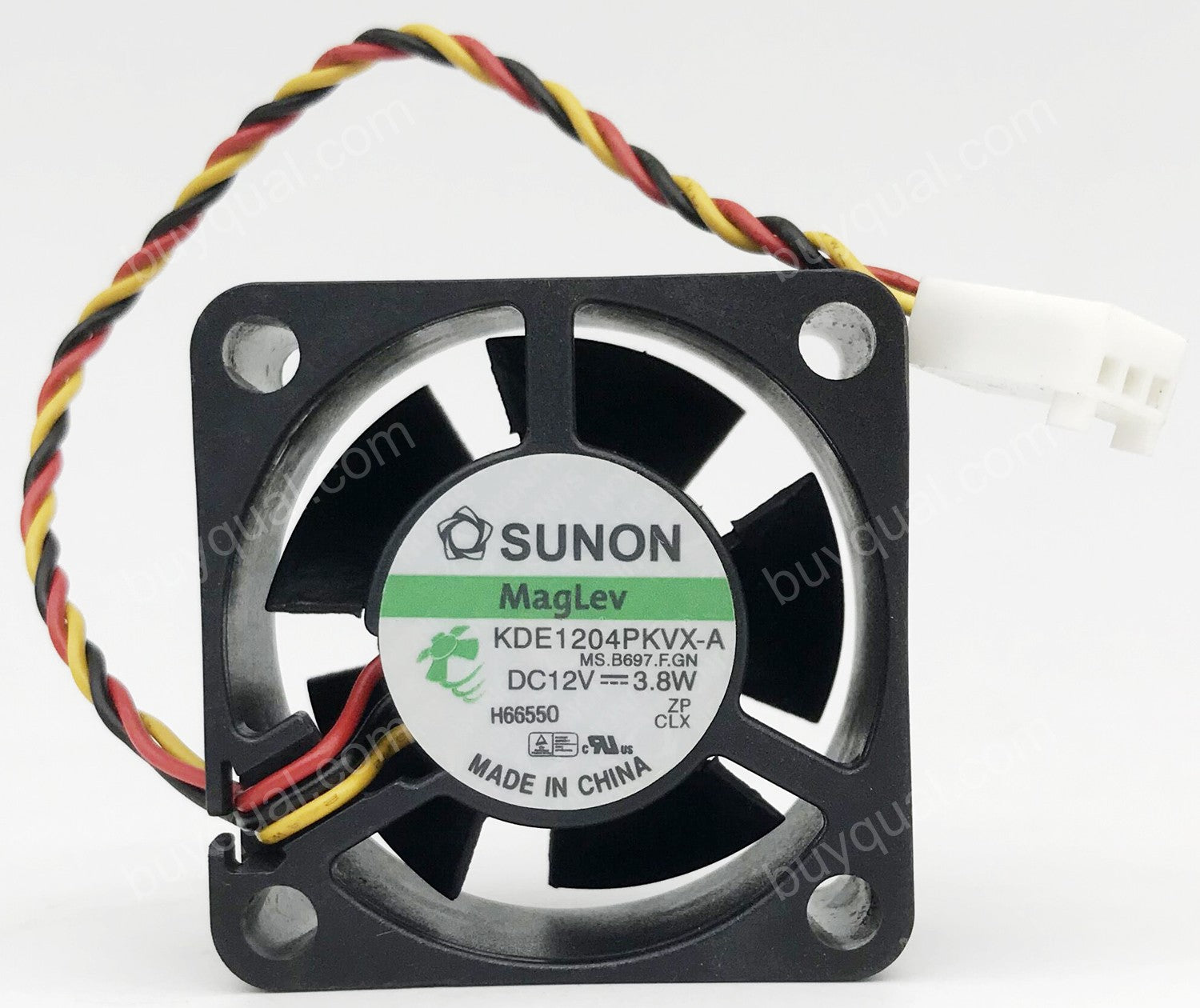 SUNON KDE1204PKVX-A 12V 3.8W 3wires Cooling Fan