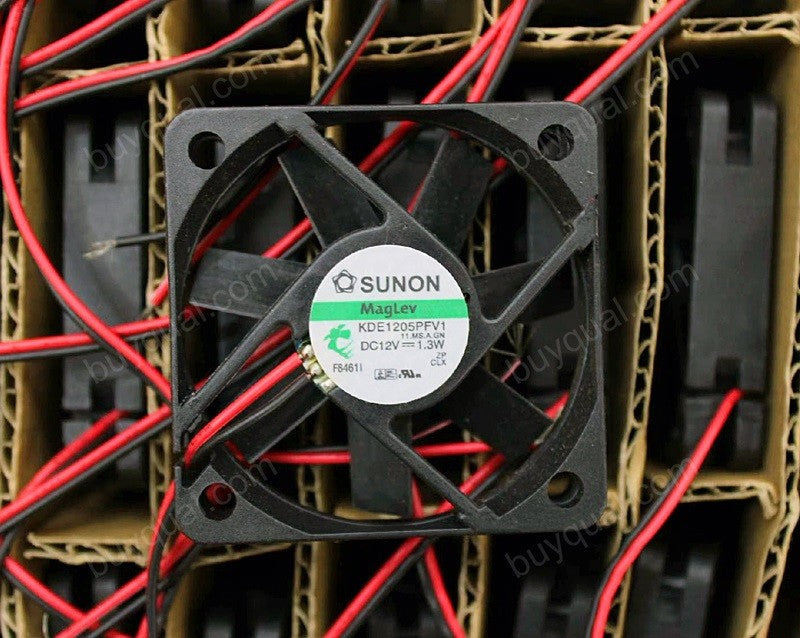 SUNON KDE1205PFV1 12V 1.3W 2wires Cooling Fan