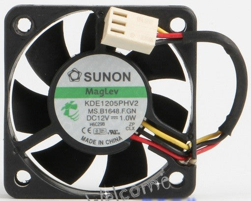 SUNON KDE1205PHV2 12V 0.8W 1.0W 2wires 3wires cooling fan