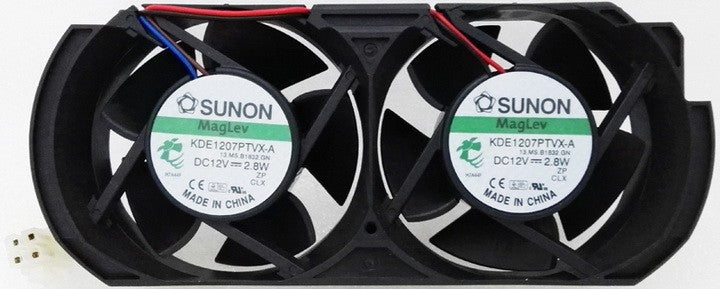 SUNON KDE1207PTVX-A 12V 2.8W 2wires Cooling Fan Pair