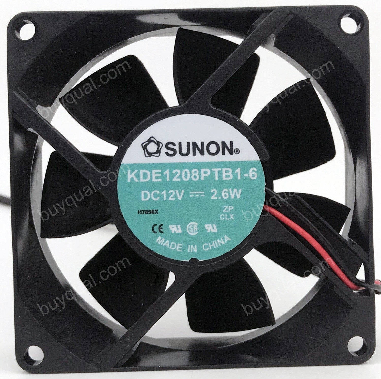 Sunon KDE1208PTB1-6 12V 2.6W 2wires Cooling Fan