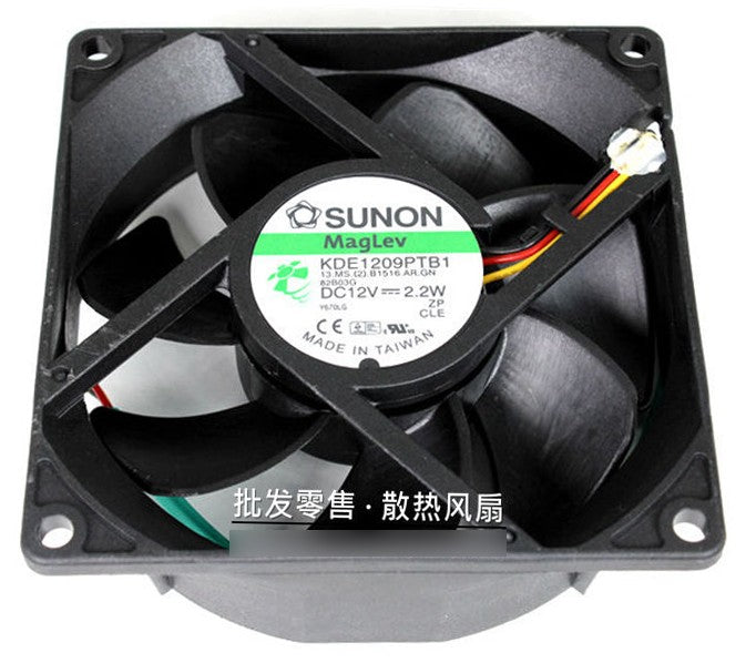 SUNON KDE1209PTB1 12V 2.2W 3wires Cooling Fan - Picture need