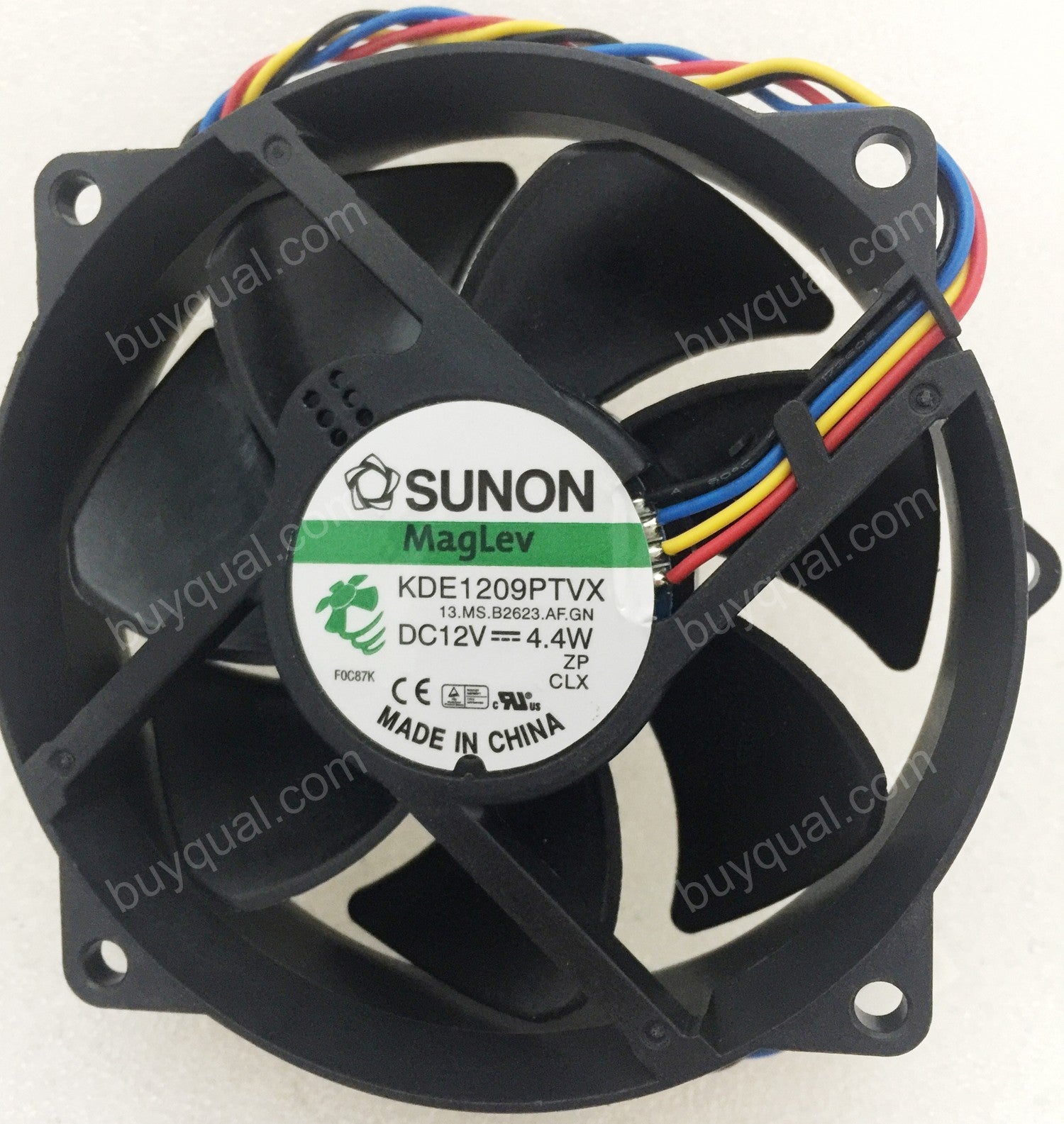 SUNON KDE1209PTVX 12V 4.4W 4wires Cooling Fan