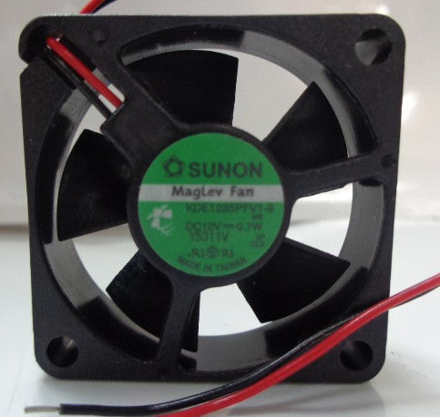 SUNON KDE1235PFV1-8 12V 0.7W 2wires Cooling Fan