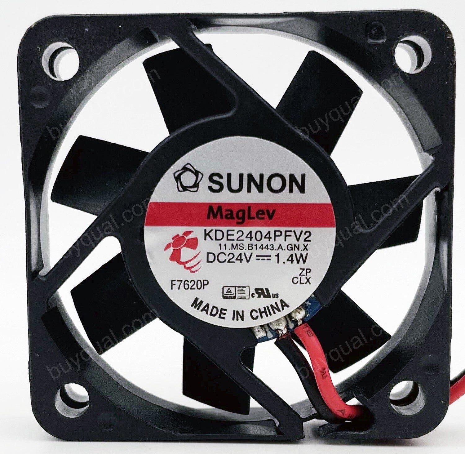 SUNON KDE2404PFV2 24V 1.4W 2wires 3wires Cooling Fan