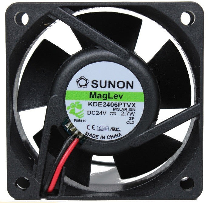 SUNON KDE2406PTVX 24V 2.7W 2wires Cooling Fan - Original New