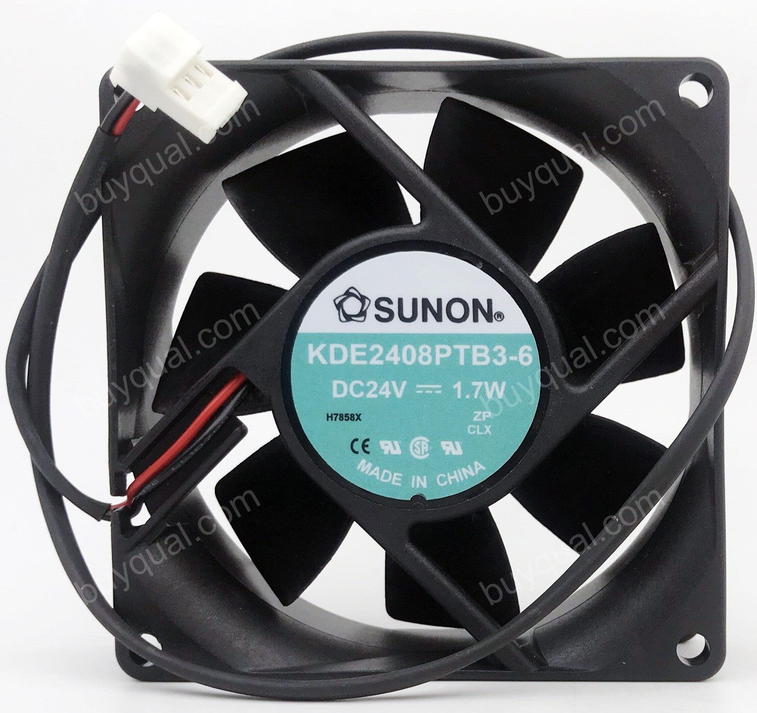 Sunon KDE2408PTB3-6 24V 1.7/2.4W 2wires Cooling Fan