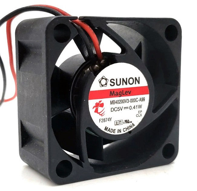 SUNON MB40200V3-000C-A99 5V 0.19A 0.41W 2wires Cooling Fan - NEW