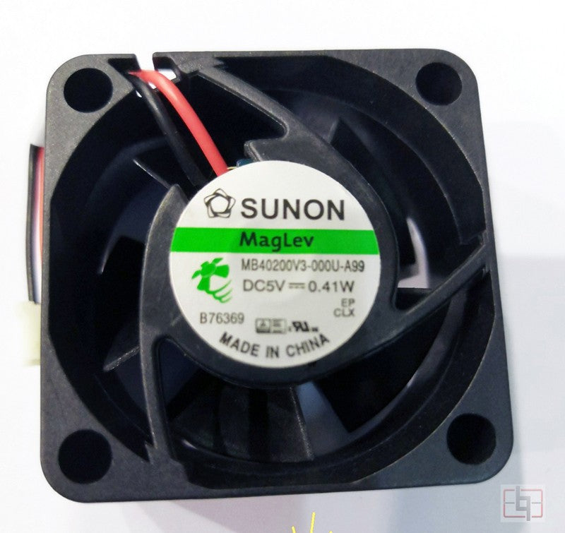 Sunon MB40200V3-000U-A99 5V 0.41W 2wires Cooling Fan