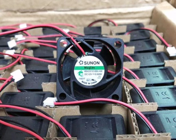 Sunon MB40201V2-000U-A99 12V 0.05A 0.6W 2wires Cooling Fan