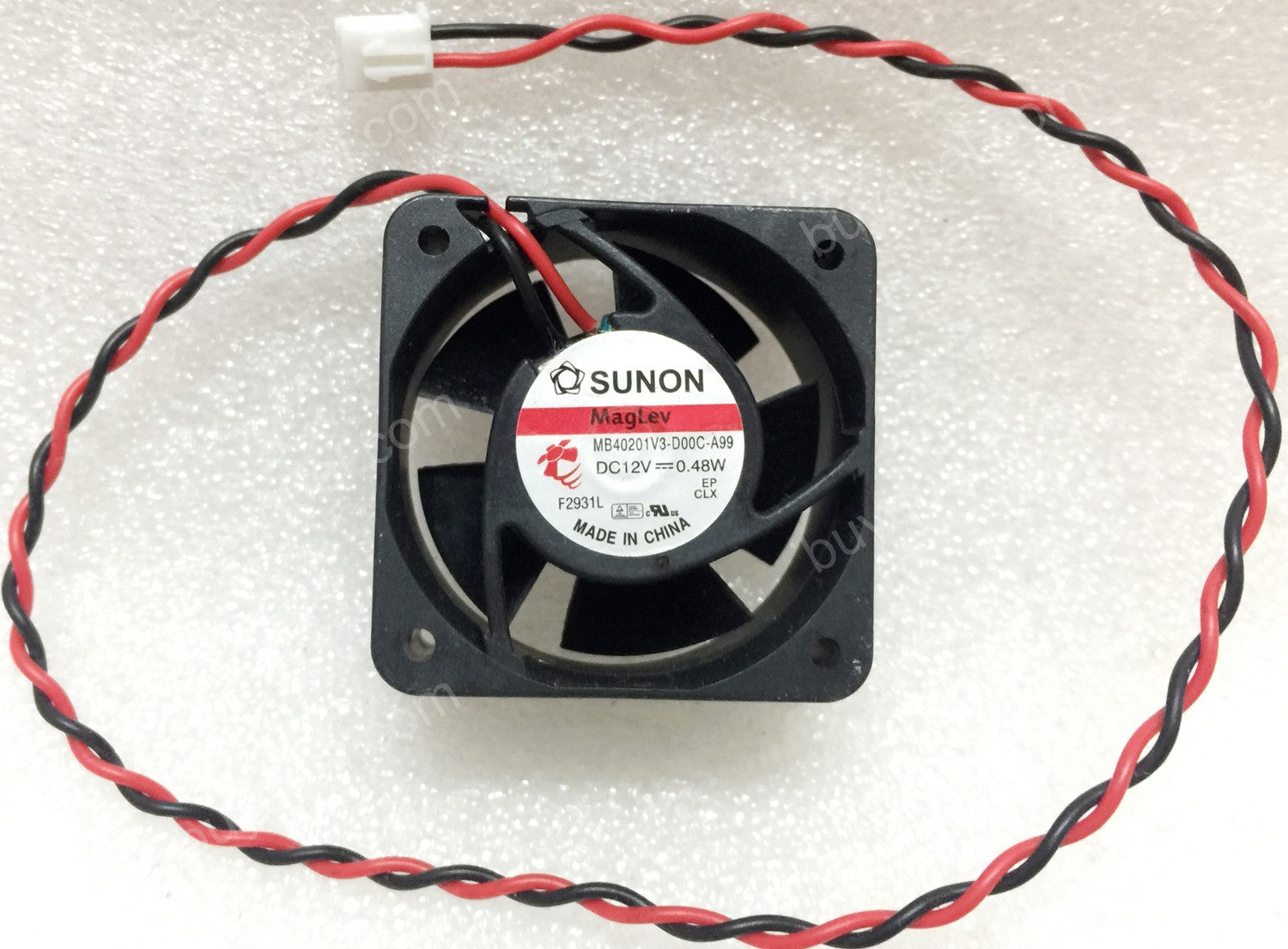 SUNON MB40201V3-D00C-A99 12V 0.48W 2wires cooling fan