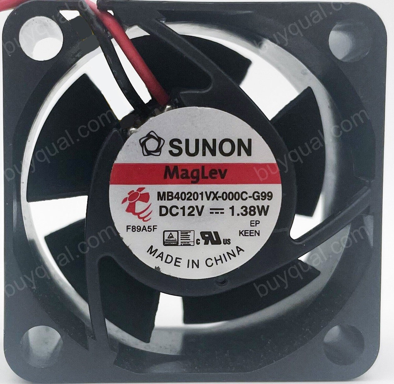 SUNON MB40201VX-0000-A99 12V 1.38W 2wires cooling fan