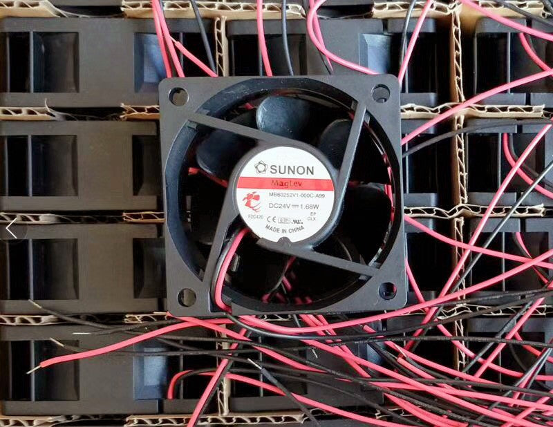 SUNON MB60252V1-000C-A99 24V 1.68W 2wires cooling fan