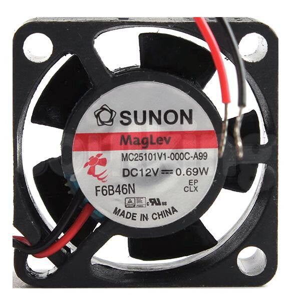 SUNON MC25101V1-000C-A99 12V 0.69W 2wires 3wires cooling fan