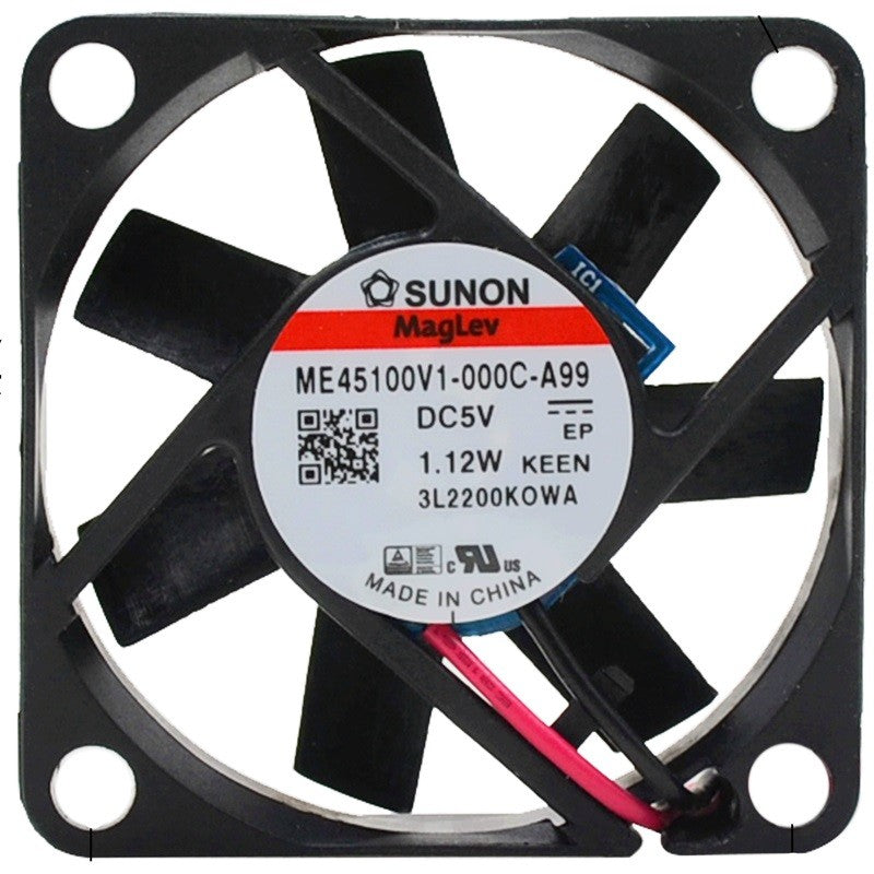 SUNON ME45100V1-000C-A99 5V 1.12W 2wires cooling fan