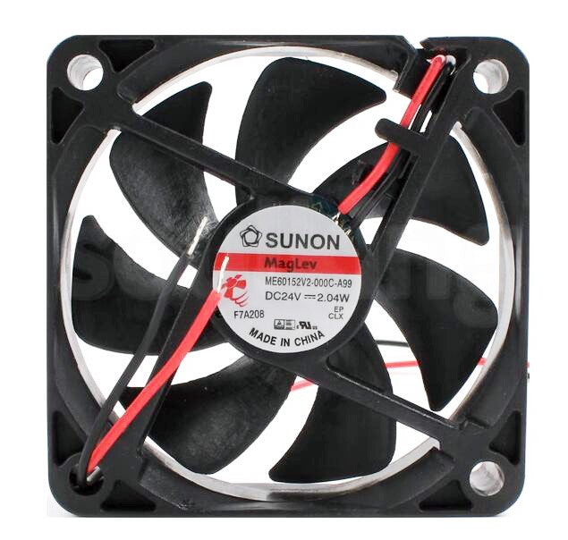 SUNON ME60152V2-000C-A99 24V 2.04W 2wires cooling fan