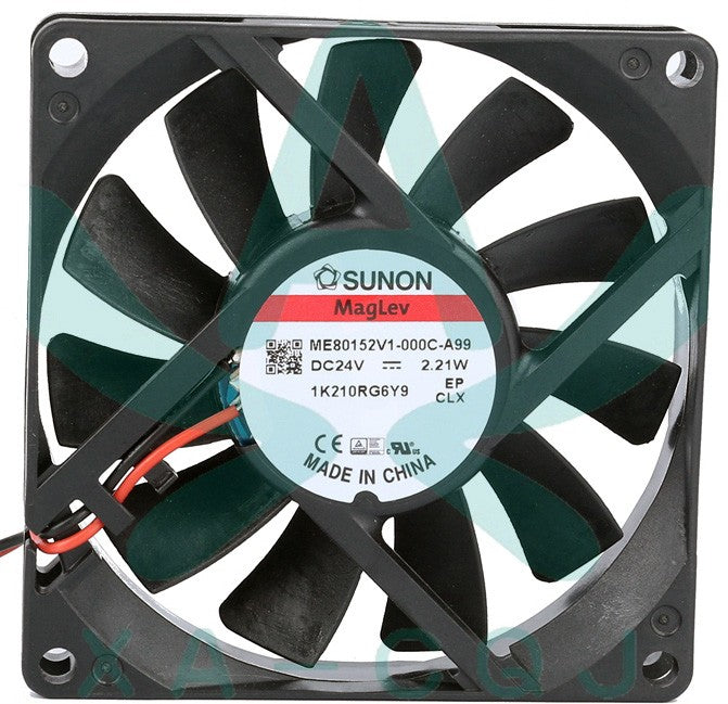 SUNON ME80152V1-000C-A99 24V 2.21W 2wires cooling fan