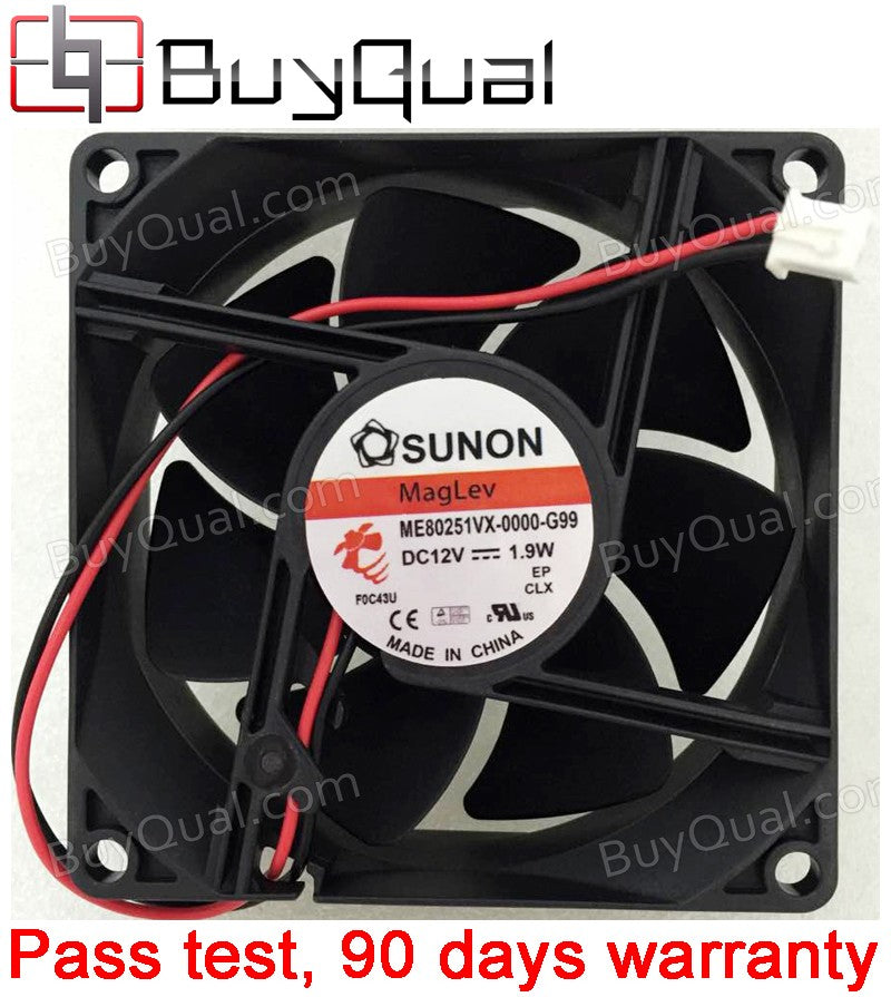 SUNON ME80251VX-0000-G99 12V 1.9W 2wires 3wires Cooling Fan