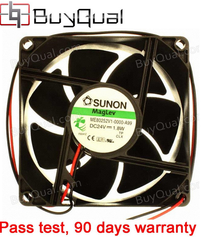 Sunon ME80252V1-0000-A99 24V 73mA 1.8W 2wires Cooling Fan
