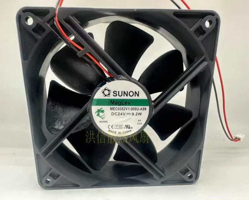 SUNON MEC0382V1-000U-A99 24V 9.2W 2wires cooling fan