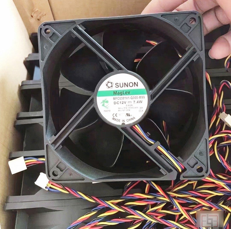SUNON MFC0381V1-Q000-M99 MFC0381V1-QOOO-M99 12V 7.4W 4wires Cooling Fan