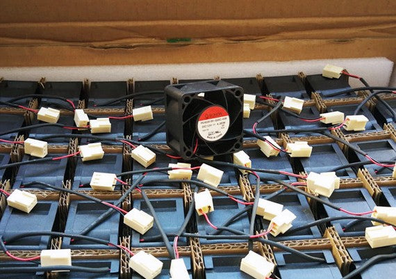 SUNON PE40281B1-Q00C-A99 12V 4.35W 2wires cooling fan