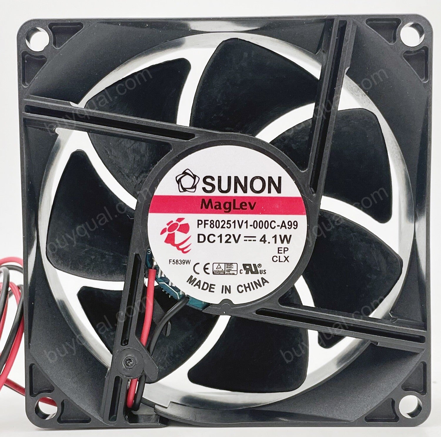 SUNON PF80251V1-000C-A99 12V 4.1W 2wires cooling fan