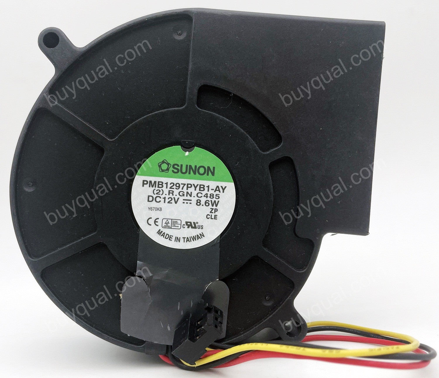 SUNON PMB1297PYB1-AY 12V 8.6W 3wires Cooling Fan