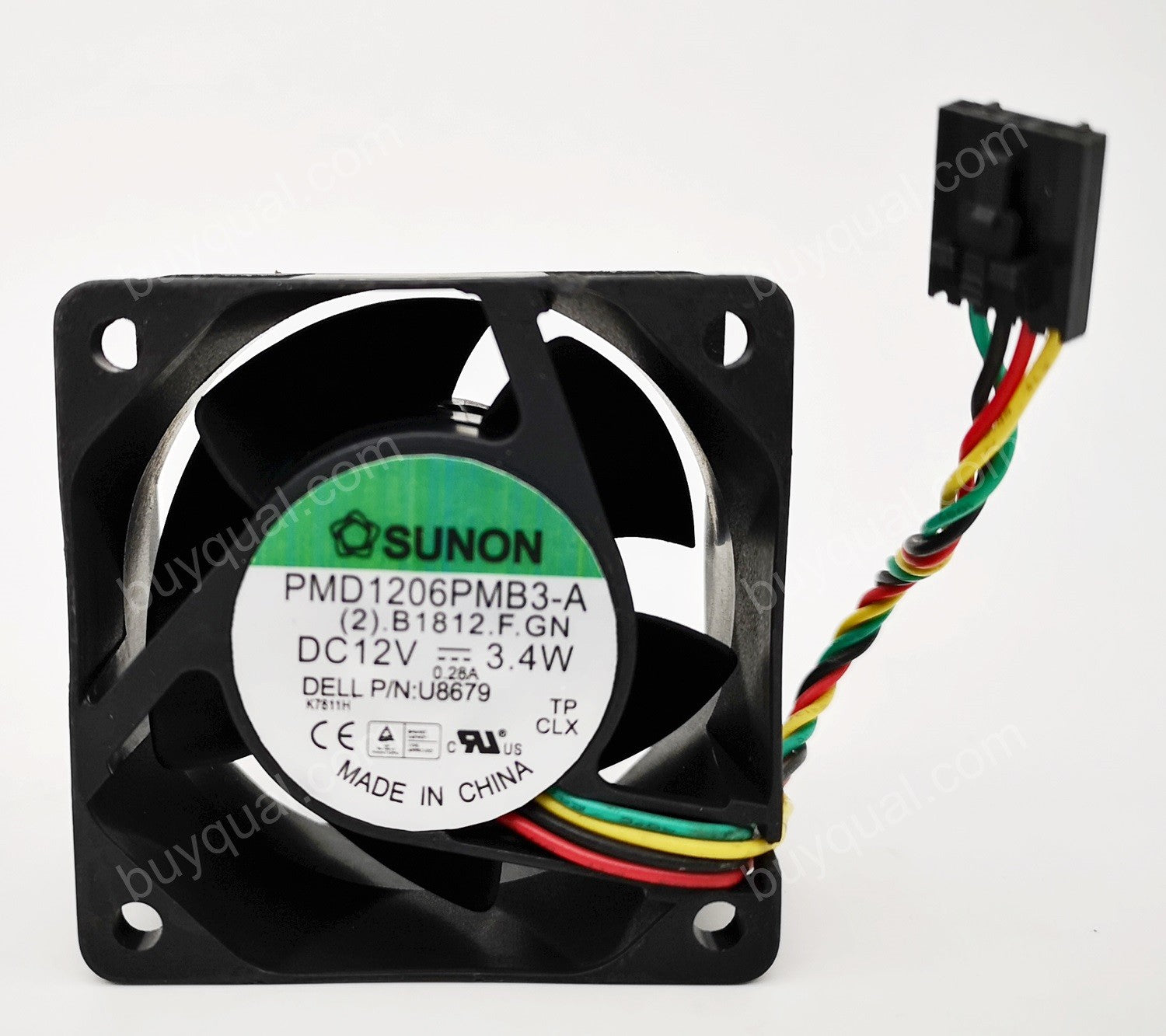 SUNON PMD1206PMB3-A 12V 3.4W 5.2W 4wires Cooling Fan