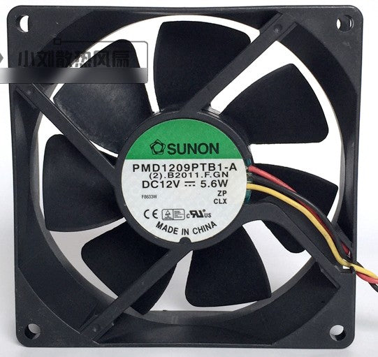 SUNON PMD1209PTB1-A F.GN 12V 5.5W 3wires Cooling Fan