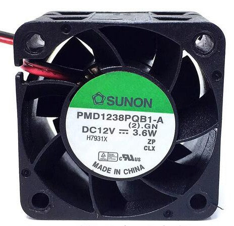 SUNON PMD1238PQB1-A 12V 3.6W 2wires Cooling Fan