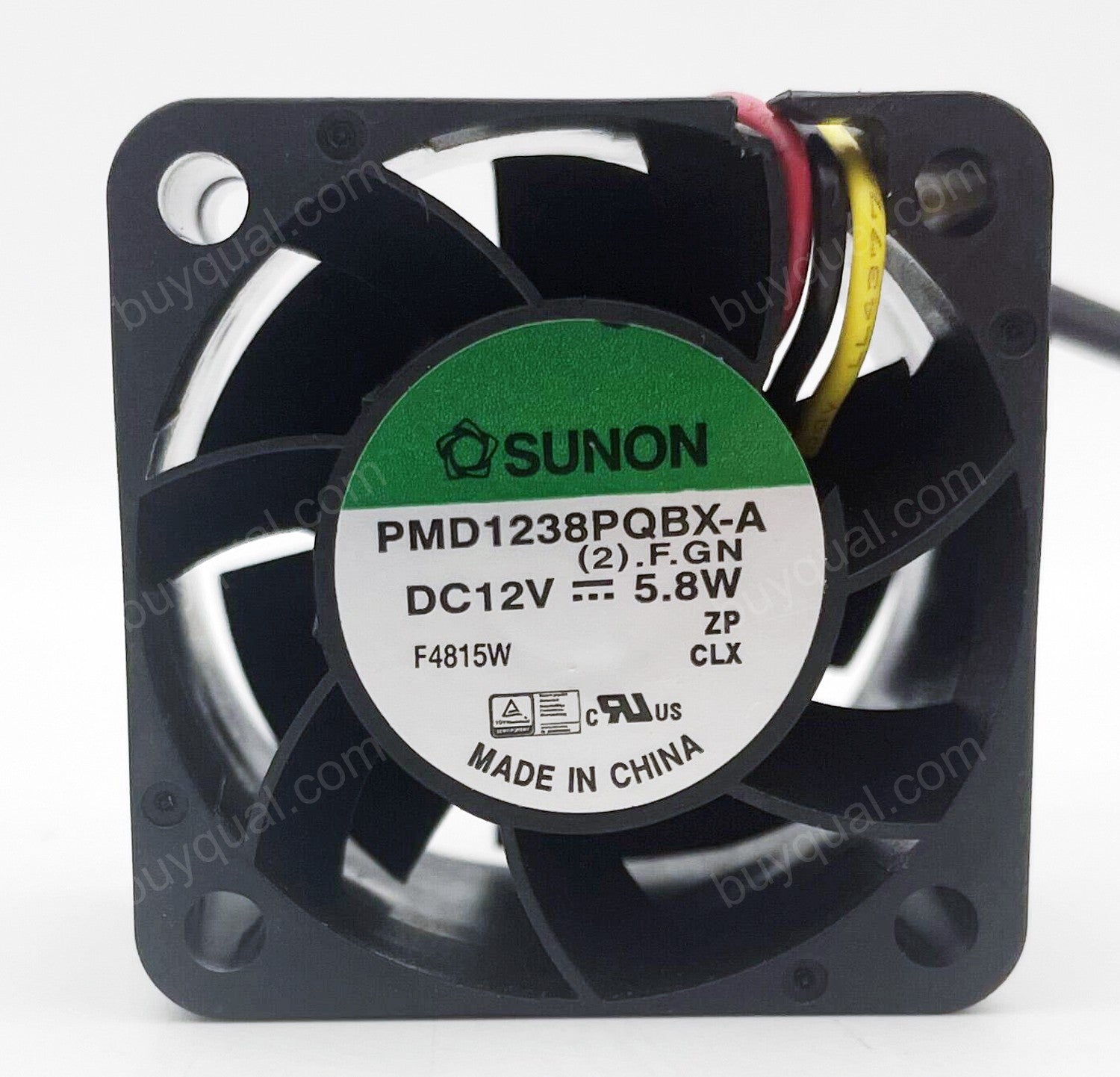 SUNON PMD1238PQBX-A (2).F.GN 12V 5.8W 3wires Cooling Fan