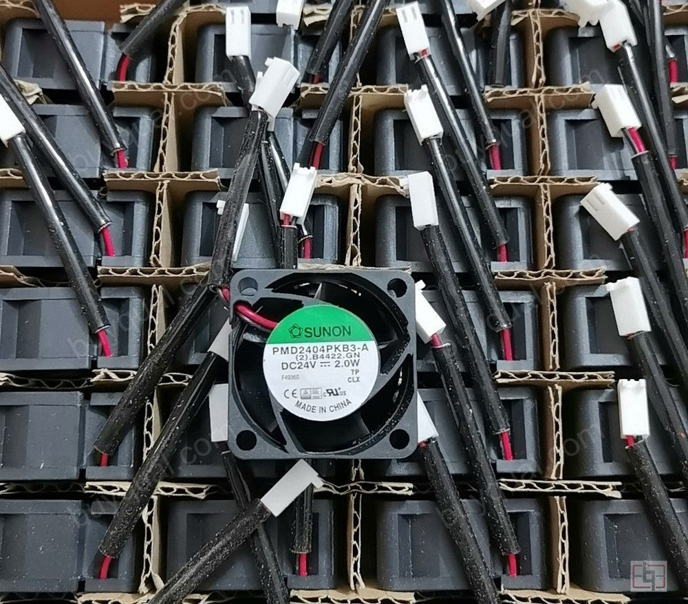 SUNON PMD2404PKB3-A 24V 2W 2wires Cooling Fan