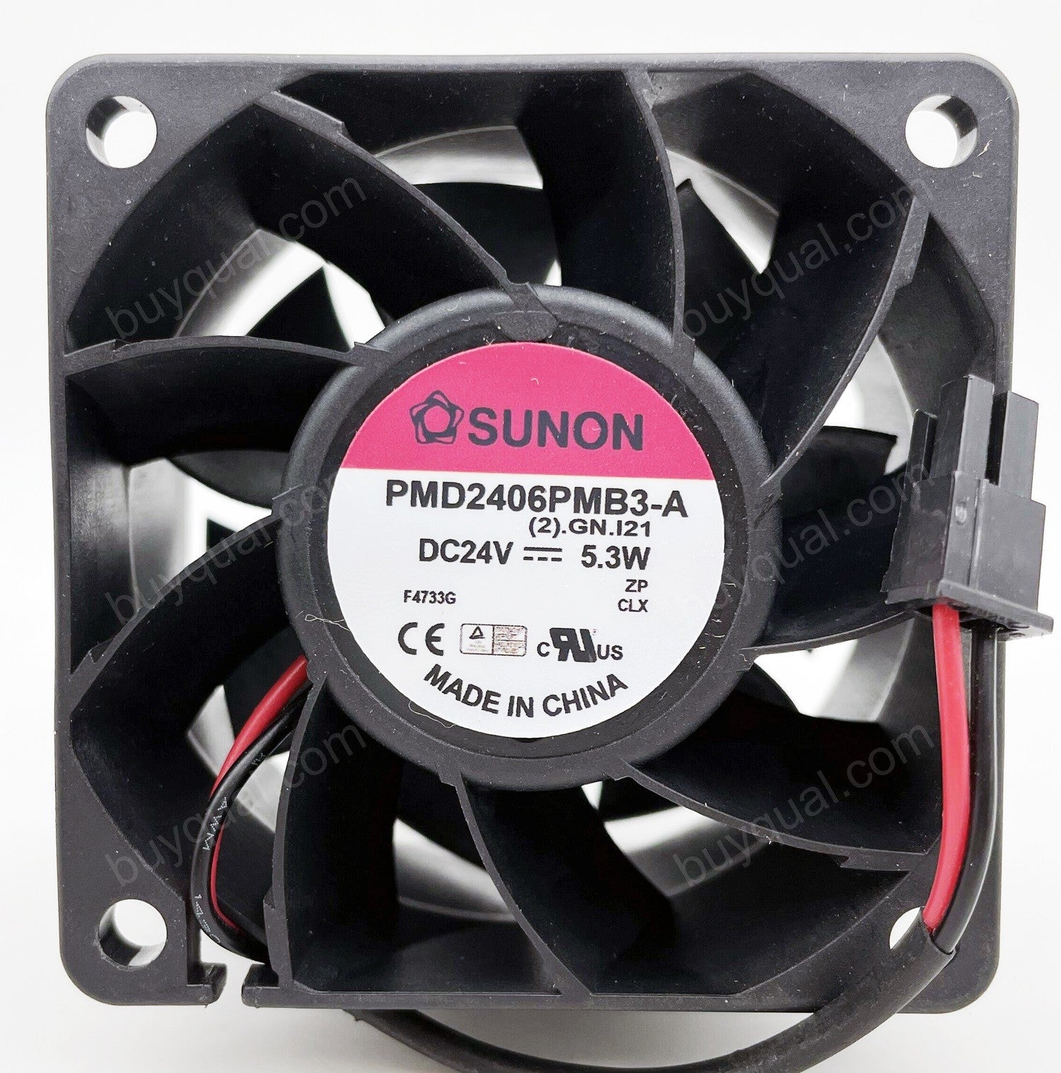 SUNON PMD2406PMB3-A 24V 5.3W 2wires Cooling Fan - Original New