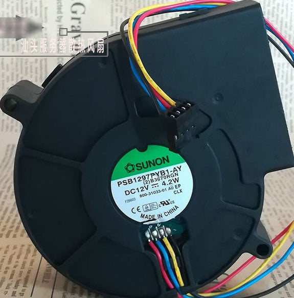 SUNON PSB1297PYB1-AY 12V 4.2W 3wires Cooling Fan